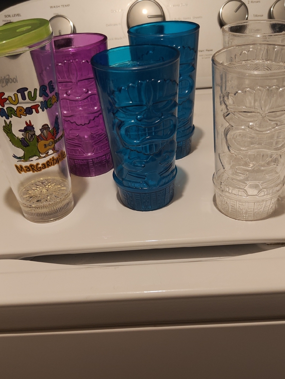 Margaritaville Parrothead Light-Up Plastic Cup - Blue Accent